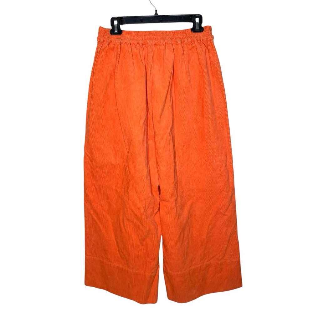 Vibrant Orange Wide Leg Pants